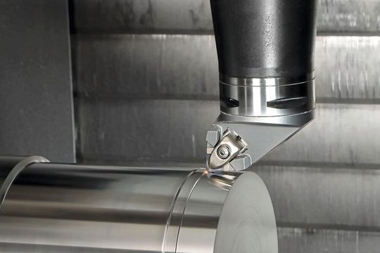Mehrere Plattenoptionen möglich: Mit Iscars neuen «Cermturn»-Drehwerkzeugen können Anwender die Schneideinsätze flexibel, einfach und wirtschaftlich beim Drehen nutzen.(Bild:  Iscar)