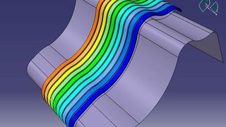 Darstellung des Bahnmodells in CATIA. Bilder: SWMS (Archiv: Vogel Business Media)