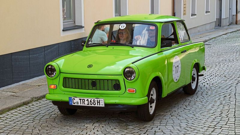 Am Sachsenring: ein Trabant P601L aus dem Jahr 1987. (Bild: Zietz/»kfz-betrieb«)
