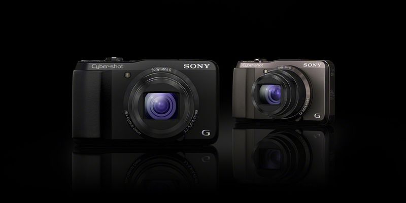 Die Cyber-shot DSC-HX20 von Sony. (Sony) (Archiv: Vogel Business Media)