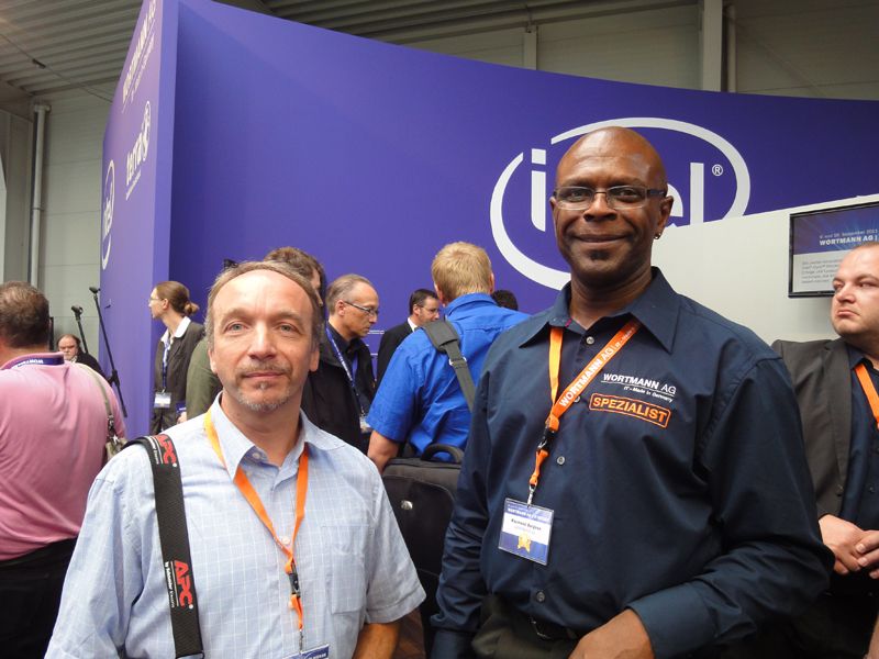 (v.l.) Haral Timmer und Ray Burgess, Wortmann (Archiv: Vogel Business Media)