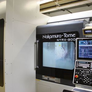 Bei der Europapremiere konnten die Besucher das Dreh-Fräszentrum von Nakamura-Tome live in Aktion erleben.