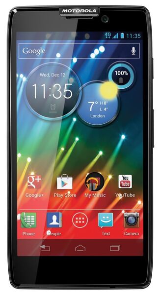 Das Razr HD ist mit einem 4,7-Zoll-Bildschirm ausgestattet. (Archiv: Vogel Business Media)