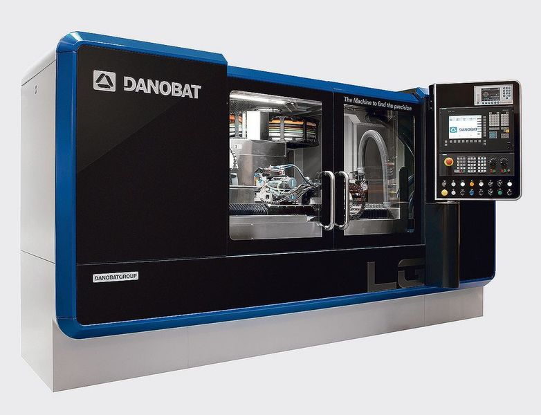 Die LG-1000 ist eine ultrapräzise Schleifmaschine, die einen hohen Anteil an individueller Anpassung bietet. (Danobat)