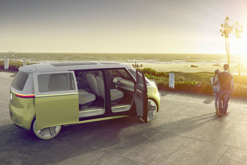 Volkswagen will ab dem Jahr 2020 eine ganze Familie der I.D.-Modelle auf den Markt bringen. Auf dem Pariser Automobilsalon 2016 präsentierte die Marke bereits den I.D. – ein Modell etwas unterhalb des Golf. (Volkswagen)