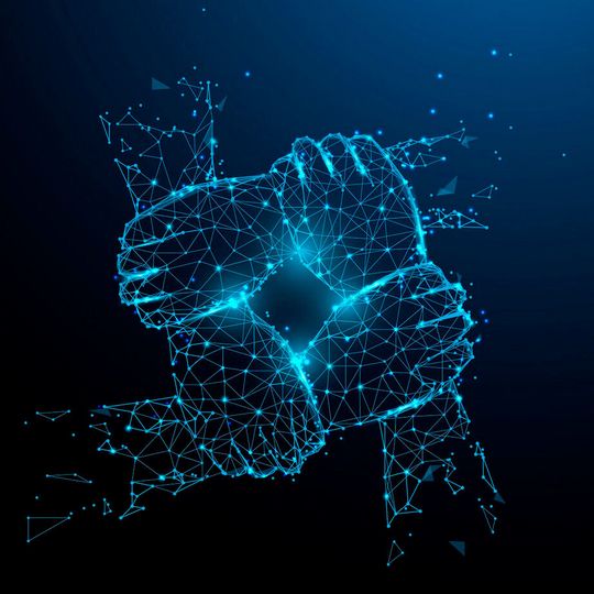 Hand in Hand: Das Netzwerk EMS setzt auf Kooperation und Vertrauen. Hand in Hand: Das Netzwerk EMS setzt auf Kooperation und Vertrauen.