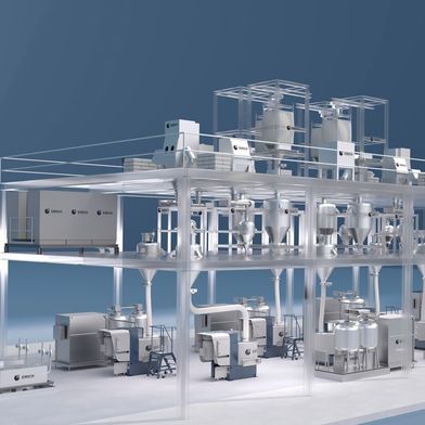 Europa soll von einer resilienten eigenen Batterieproduktion profitieren. Dafür sorgt das Joint Venture ACC im französischen Nersac. Um das Ziel auch produktionstechnisch zu erreichen, hat man sich für den Maschinenbauer Eirich aus Hardheim entschieden. Lesen Sie hier, warum ... (Bild: Eirich)