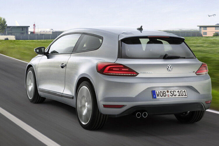 Die Preise des gelifteten Scirocco dürften in etwa auf dem Niveau des aktuellen Modells liegen, das in der Einstiegsversion 23.375 Euro kostet. (Foto: VW)