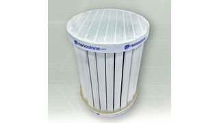 Ein unbeschichteter keramischer Industriefilter der Nanostone Water GmbH. Aufgrund der Entwicklungsexperten von Hennecke gibt es diese Filter nun auch mit einer Polyurea-Beschichtung serienmäßig versiegelt, und somit gegen Angriffe des zu filternden Mediums effektiv geschützt. Ein Erfolg, der nicht zuletzt durch die Möglichkeiten, die das Hennecke-Techncenter bietet, erreicht wurde, wie es heißt. (Hennecke)