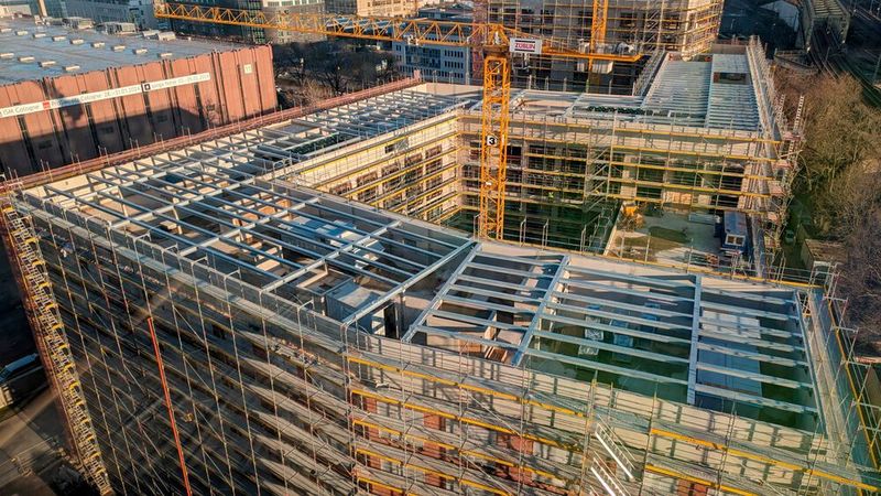 The company is based in Düren and carries out construction projects both in Germany and worldwide. (Image:Stahlbau Queck)