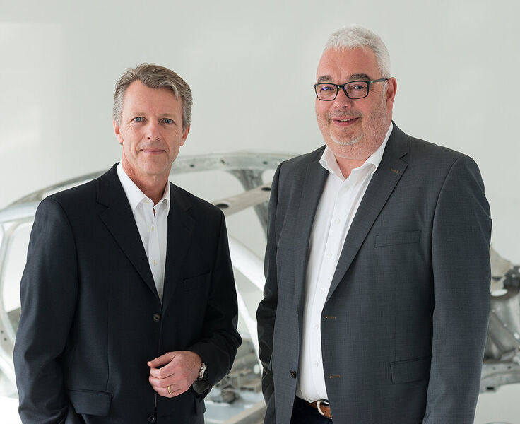 Newalu-Geschäftsführer Stefan Matthaei (links) und Martin Volpers (rechts). (Newalu)