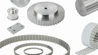 Norelems spezielle Polyurethanelastomer-Zahnriemen arbeiten leise, sind langlebig und sorgen für mehr Leistung oder ermöglichen es Antriebe bei gleichem Antriebsniveau kleiner zu dimensionieren, wie es heißt. Zusammen mit den passenden Zahnscheiben, bilden sie eine wirkungsvolle Antriebs-Alternative. (Bild: Norelem)