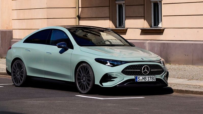 Mercedes hat im April zwei Segment-Siege eingefahren, darunter in der Mittelklasse mit dem CLA.(Bild:  Mercedes-Benz)