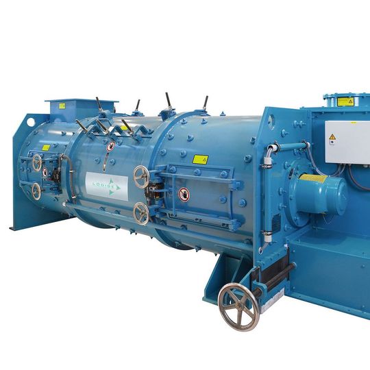 Einer für alles: kontinuierlicher Pflugschar-Mischer KM 2000(Bild:  Gebr. Lödige Maschinenbau)