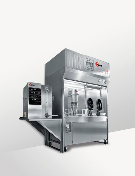 The Lab Containment that was also presented at Achema is a modular  system with higher flexibility. (Pictures: Glatt)