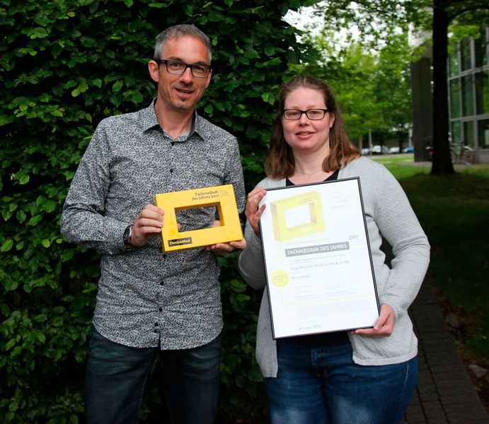 Und noch einen Tag später ist dann auch die Siegerurkunde eingetroffen. Damit ist die Preisverleihung abgeschlossen. (Jaya / Devicemed)
