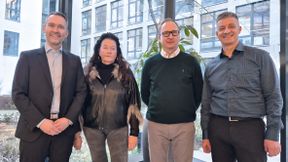 MES-D.A.CH Verband neu formiert: Von links: Jan-Philipp Liersch (2. Vorstand), Sybille Strobl (4. Vorstand), Angelo Bindi (1. Vorstand) und Ronald Heinze (3. Vorstand). (Bild: MES-D.A.CH-Verband)