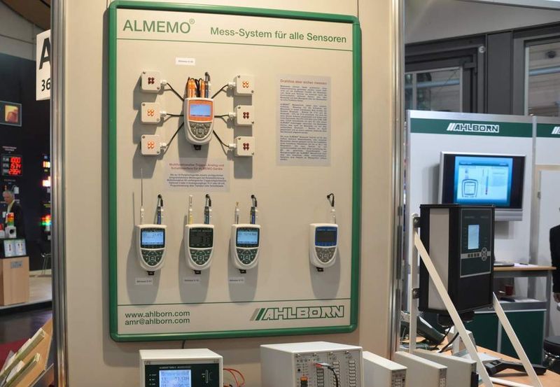 Mit der systemkompatiblen Almemo Bluetooth Technik von Ahlborn kann ein komplexes Netzwerk mit bis zu 99x100 Messstellen installiert werden.  (Bild: PROCESS)