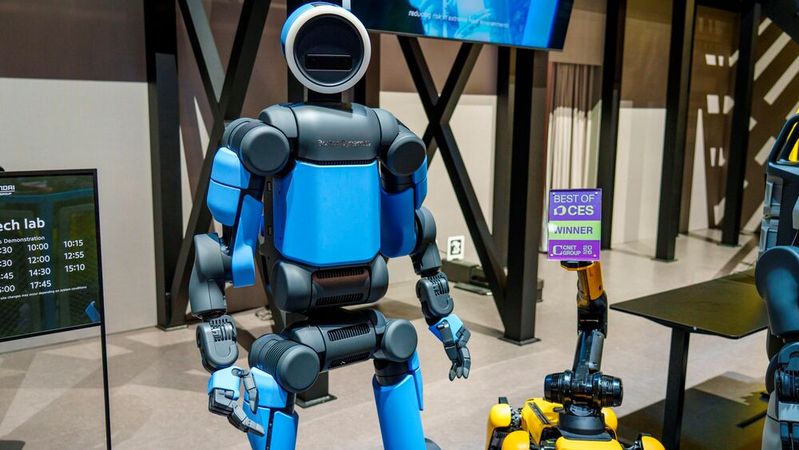 Hyundai will den humanoiden Roboter Atlas von Boston Dynamics ab dem Jahr 2028 in einem Produktionswerk einsetzen.(Bild:  Hyundai)