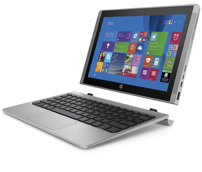 Das HP Pavilion x2 mit Atom-Prozessor kann als Windows-Tablet oder als Mini-Notebook genutzt werden. (Bild: HP)