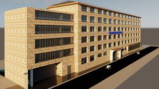 Digital Twin des Bürogebäudes von Keßler Solutions in der Nordstraße, Leipzig.
 (Bild: Keßler Real Estate Solutions GmbH)