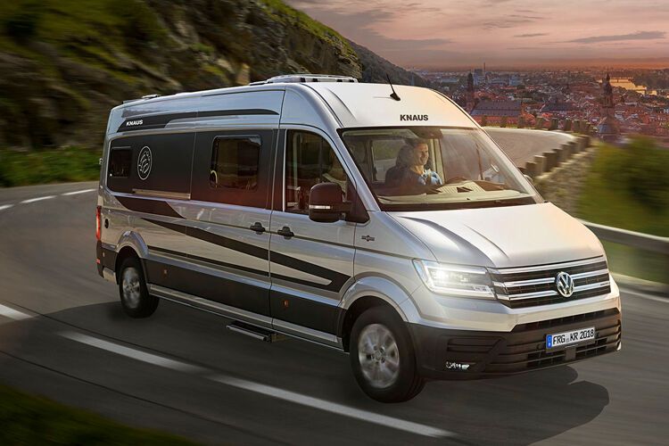 Mit dem Jandelsbrunner Caravaning-Hersteller Knaus hat ein Großer der Branche den Crafter zum rollenden Eigenheim umgebaut. (Bild: Knaus)