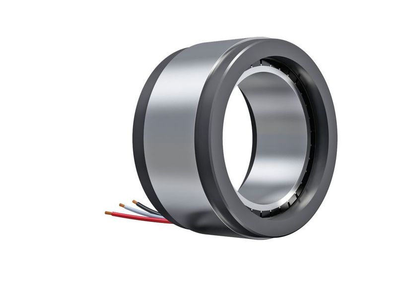 Zum Galaxie-Getriebe hat Wittenstein Cyber Motor entsprechend optimierte Elektromotoren für das Konzept des Galaxie-Antriebsystems RGM entwickelt: Es sind hochpolige, permanenterregte Synchronmotoren, die sich durch eine hohe Leistungsdichte auszeichnen sollen. Neben der Kompaktheit und der einfachen Integration seien besonders die optimierten Gleichlaufeigenschaften bei geringer Drehmomentwelligkeit und niedrigen Rastmomenten wichtig. Diese führen letztlich zu einer gleichmäßigen und optimal steuerbaren Bewegungsführung und ermöglichen die hohe dynamische Präzision des Antriebssystems.  (Wittenstein)