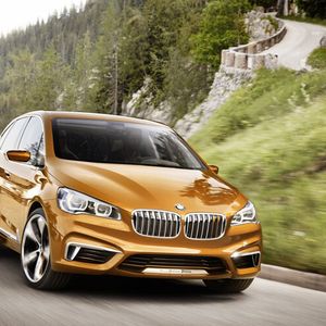 BMW zeigt eine weitere Studie seines kommenden Vans Active Tourer.