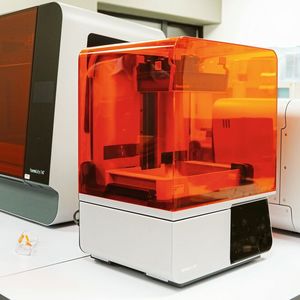 3D-Drucker im 3D-Lab(Bild:  Merel Tuk/Deltagoud)