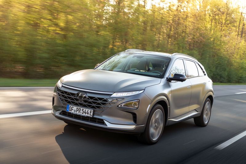 Wer den Hyundai Nexo haben will, muss einige Euros auf den Tisch legen. (Bild:  Hyundai/Ampnet)