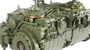 Das HSWL 354 ist das Getriebe, das etwa im Kampfpanzer Leopard 2 eingebaut ist. Renk baut dieses System und schickt sich nun an, die Taktzeit mehr als deutlich zu erhöhen. Damit rückt bei Renk der militärische Bereich als Abnehmer stärker in den Fokus ... (Bild: Renk)