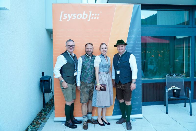 (v. l.) Thomas Hruby, Stefan Lindner, Sophie Wagner (beide Arados) und Markus Senbert (Bild: Julia Griebel)