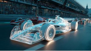 Ein photonischer Prozessor ist, so Michael Förtsch, der Formel-1-Wagen unter den klassischen Beschleunigern, macht diese nicht obsolet. (Bild: Midjourney / KI-generiert)