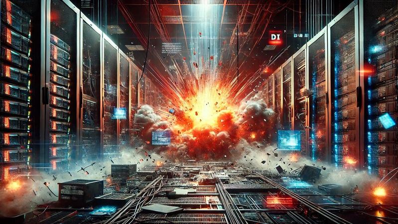 Nutzen Cyberkriminelle die kritische Sicherheitslücke in HPE OneView erfolgreich aus, sind sie in der Lage, Zugriff auf Systemressourcen zu erlangen und schädliche Änderungen vorzunehmen.(Bild:  Dall-E / Vogel IT-Medien GmbH / KI-generiert)