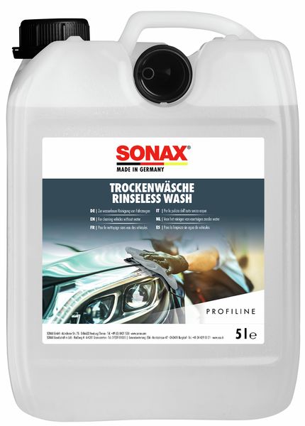 Die „Sonax Profiline Trockenwäsche“ ist im 5-Liter-Kanister erhältlich.  (Bild: Sonax)