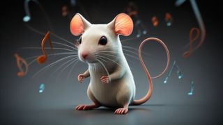Das Gehirn von jungen Mäusen reagiert überrascht, wenn in einer Tonfolge ein unerwarteter Ton erklingt. Doch mit dem Heranwachsen gewöhnt sich das Gehirn an diese Überraschungen. (Bild: KI-generiert / ideogram)