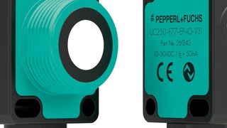 Die neuen Ultraschallsensoren der Serie UC-F77 von Pepperl+Fuchs verfügen über IO-Link. (Pepperl+Fuchs)
