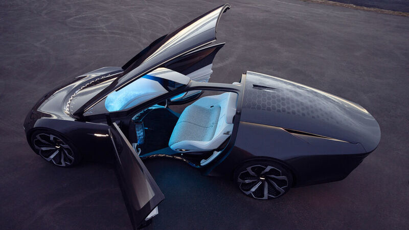 Die neueste Studie aus der „Halo“-Konzeptreihe von Cadillac ist ein autonom fahrender Elektro-GT. (Hersteller)