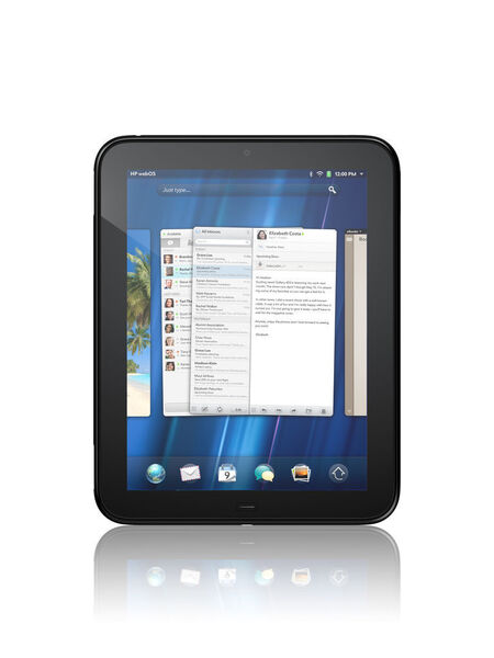 Das HP Touchpad basiert auf dem mit Palm übernommenen WebOS. (Archiv: Vogel Business Media)