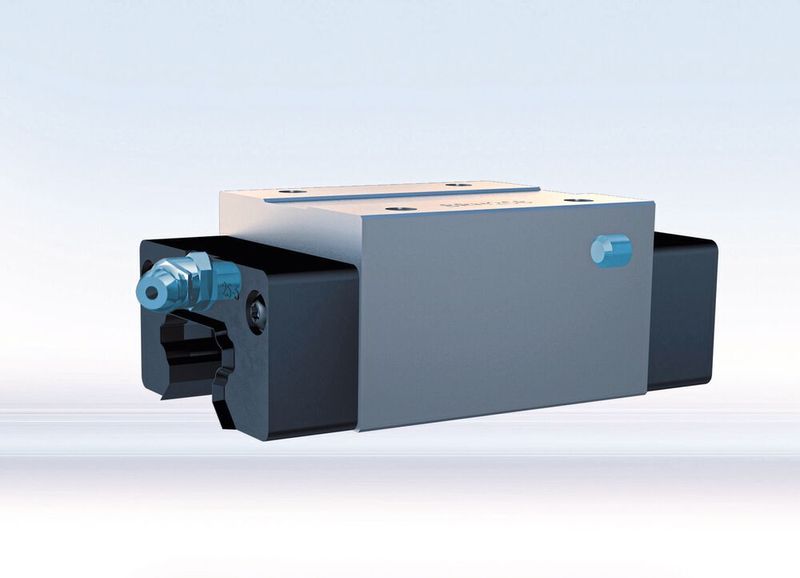 Das integrierte Schmiersystem der Profilschienenführungen verlängert die Wartungsintervalle und macht die Profilschienenführungen wartungsarm. (Rodriguez)