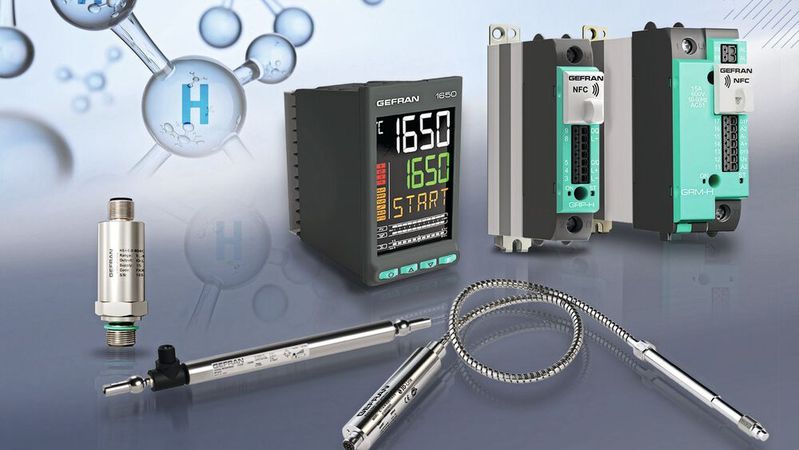 Sensoren und Regler von Gefran spielen für das Nutzbarmachen von Wasserstoff als Energiequelle der Zukunft eine entscheidende Rolle.(Bild:  Anusorn_AdobeStock_320311808 / Gefran)