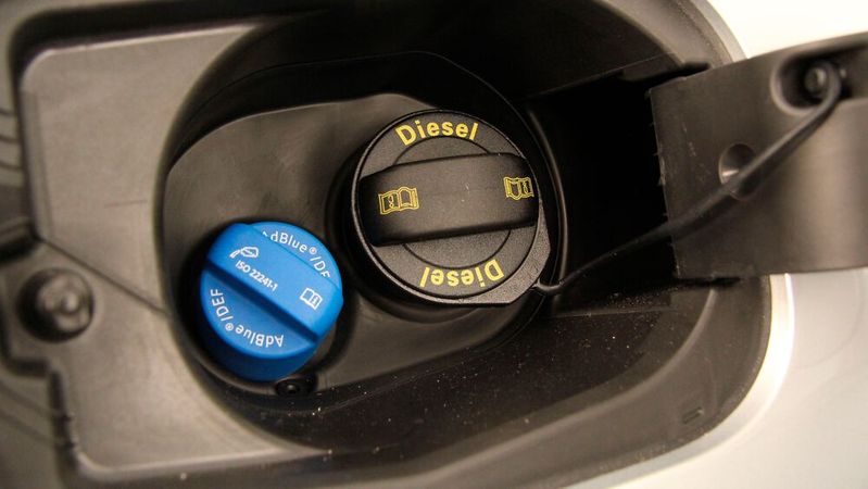 Der Stein des Anstoßes: Adblue-Tanks.