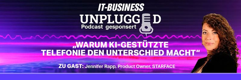Warum KI-gestützte Telefonie den Unterschied macht, ein Interview von Oliver Schonschek, News-Analyst, mit Jennifer Rapp von Starface (Bild:  Vogel IT-Medien / Starface / Schonschek)