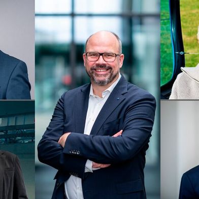 Beim Industrial Benchmark Summit teilen Hidden Champions Ihre Best Practices zum Thema Wettbewerbsfähigkeit, Neue Märke und Künstliche Intelligenz. (Bild: Kurtz Holding, Trumpf, Michael Kügelgen, Heidelberger Druckmaschinen, Grimme Landmaschinenfabrik)