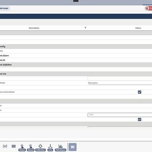 Interface de l'HMI développé par Dgtis et utilisé par Ciposa.(Source :  Ciposa SA)