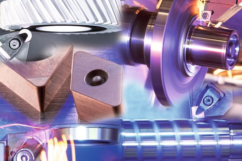 Optimal Hartdrehen: Schneidplatten mit Schneiden aus PCBN und Keramik können Fertigungsbetriebe nunmehr im Internet selbst auf ihre individuellen Bearbeitungsbedingungen hin konfigurieren.  (Ceramtec GmbH)