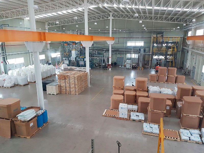 Solvay Performance Polyamides’ new Technyl compounding unit is now serving local and North American customers. (Solvay Performance Polyamides)