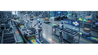 Humanoide Roboter und autonome Fabrik: Zwei Megatrends kommen zusammen. (Bild: KI-generiert)