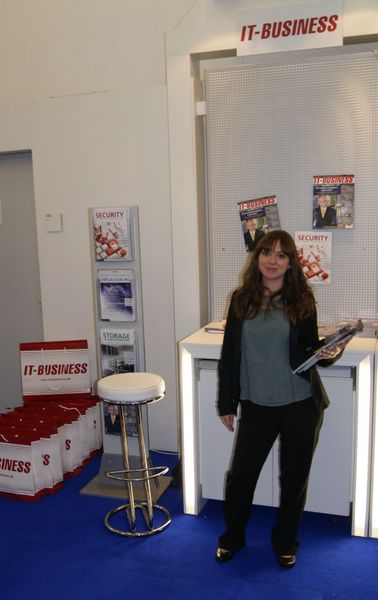 IT-BUSINESS war selbstverständlich auch wieder mit einem eigenen Stand auf der IM.Top vertreten. (IT-BUSINESS)