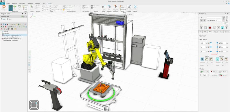 (Quelle:  Visual Components/Delfoi)